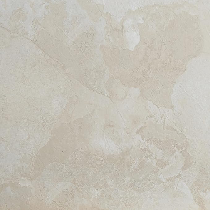 Nexus Peel & Stick Vinyl Floor Tiles, 20-Pack, 12 x 12 in, White | Decorative Tile Format: Dimensional Tile Texture Adds Coordinated Finish Detail.