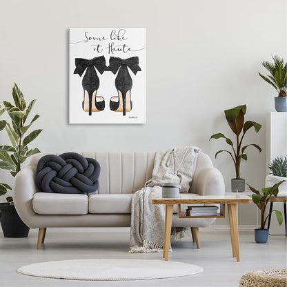Fashion Still Life Cityscape, 30 x 40 Inch Canvas Wall Art | Stupell Industries · By Amanda Greenwood · Ready to hang · Fashion decor for home or office · Made in USA