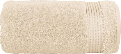 Elegant Comfort Premium Super Soft Highly Absorbent 1 Piece Oversized Bath Sheet - 40" x 80" inch, Luxurious Hotel Spa Quality 100% Turkish Cotton Extra Large Bath Towels for Adults, Ivory