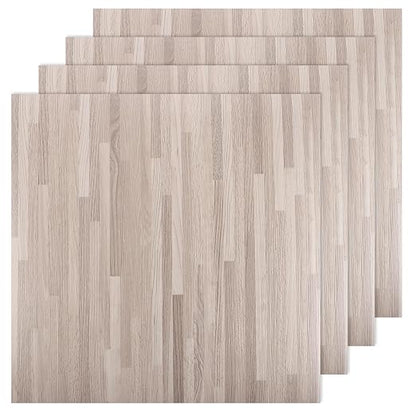 5 Sheet Vinyl Flooring 12x12 Peel and Stick Floor Tile Waterproof Clearance Vinyl Floor Tiles Striated Wood Self Adhesive Floor Tiles Sticky Laminate Flooring for Bathroom Kitchen Basement RV