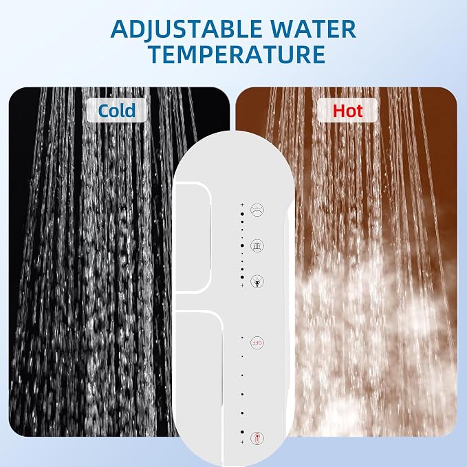 Garvee Non-Electric Bidet Attachment, Dual Nozzle, Side Control | Adjust water temp & pressure; self-cleaning nozzles; quick DIY install fits most toilets—fresh, comfortable rinse without pow