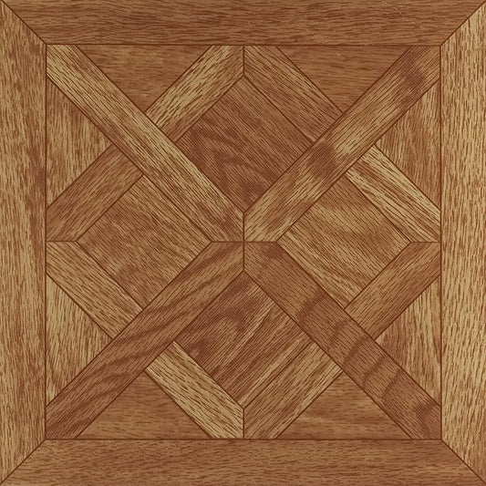 Nexus Self Adhesive 12-Inch Vinyl Floor Tiles, 20 Tiles - 12" x 12", Classic Parquet Oak Slate Pattern - Peel & Stick, DIY Flooring for Kitchen, Dining Room, Bedrooms & Bathrooms by Achim Home Decor