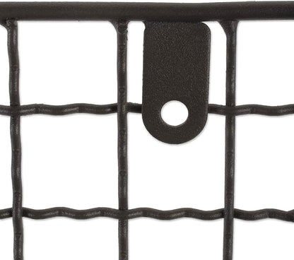 DII Rustic Farmhouse Bathroom Décor, Metal Storage, Toilet Paper Holder, Gray