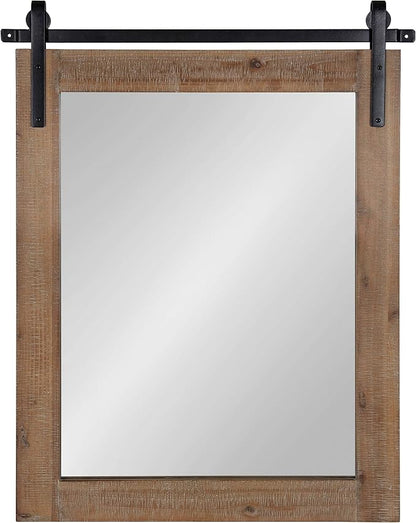 Kate and Laurel Cates Farmhouse Wall Mirror