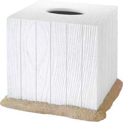 Avanti Linens - Tissue Box Cover, Beach Inspired Bathroom Decor (Beach Mode Collection)