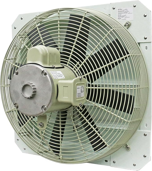 iLiving 18-Inch Corrosion Resistance Shutter Exhaust Fan, Single Speed