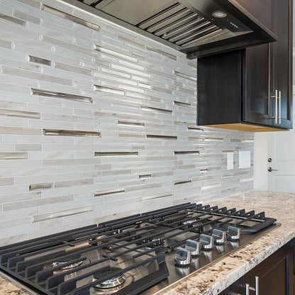 LONGKING 10-Sheet Extra Thick Peel and Stick Backsplash Tiles, Waterproof Kitchen Backsplash Peel and Stick Tile, Self-Adhesive Backsplash for Kitchen, Khaki | Peel and stick backsplash, self-adhesive wall tile, Khaki, extra thick, waterproof, kitchen ...