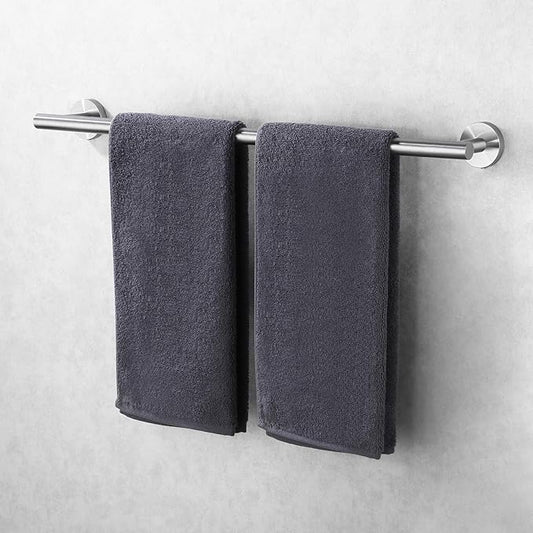 KES 21.3 Inches Towel Bar for Bathroom Kitchen Hand Towel Holder Dish Cloths Hanger SUS304 Stainless Steel RUSTPROOF Wall Mount Brushed Steel, Total Length 23.6 Inch, A2000S60-2