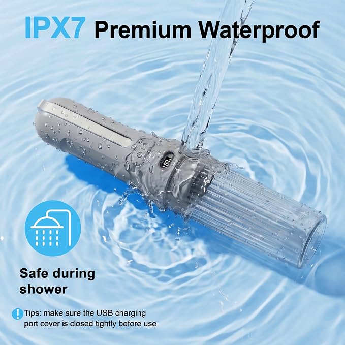 Electric Portable Bidet for Men & Feminine Care, Gray