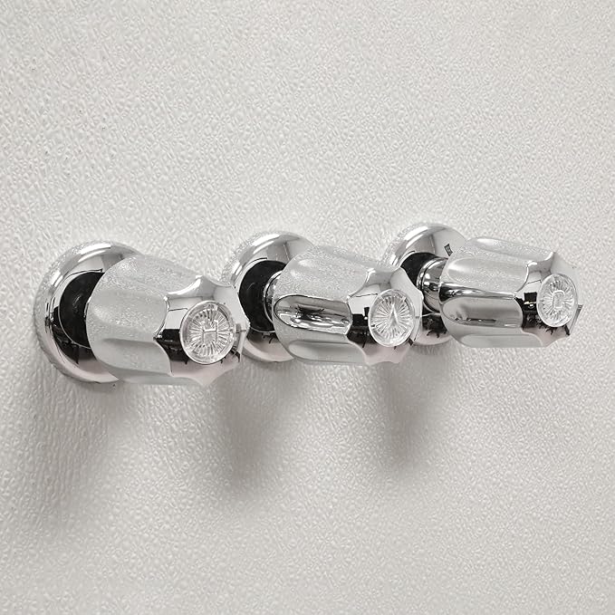 Danco Bathtub and Shower 3-Handle Remodel/Rebuild Trim Kit for Gerber Faucets, Knob Handle, 11B-1H,1C, 4D, Chrome (39617) (Pack of 12)