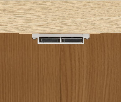 Crosley Furniture Savannah Wall Mounted Bathroom Storage Medicine Cabinet with Shelves, Natural