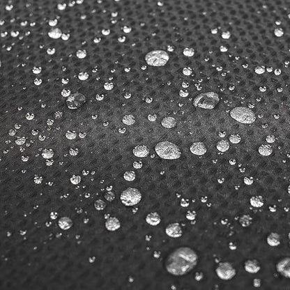 River Dream Waffle No Hook Shower Curtain with Liner,Graphite Grey,71x74 | Dotted Waffle,Snap-in Liner,Heavy Duty,Quick Dry,Mesh Top Window,With Bottom Magnets,Hotel-Grade,Washable,Standard Size