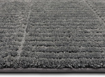 Mohawk Home Sanctuary Casual Solid Gray 1' 5" X 2' Bath Mat Perfect for Bathroom