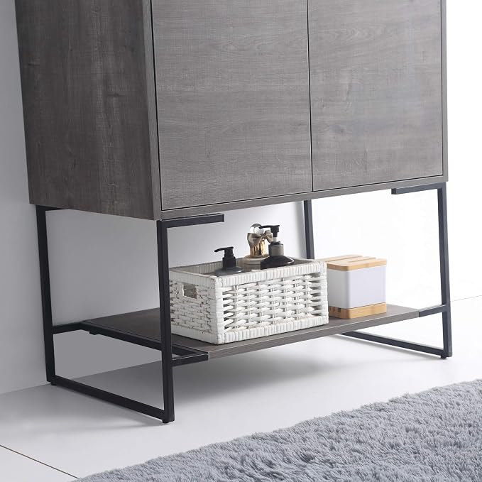 30 Inch Bathroom Vanity with Sink - Modern Knob Free Design, Elegant Space-Saving Solution for Your Bathroom - Durable, Bathroom Vanities for a Contemporary Look - Urbania Collection
