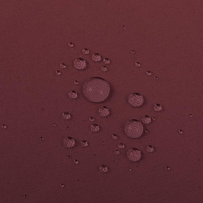 ALYVIA SPRING Waterproof Fabric Shower Curtain or Liner Burgundy Red, 72x72 | 3 Magnets, Soft Cloth & Hotel Quality, Machine Washable, Light-Weight, Standard Size