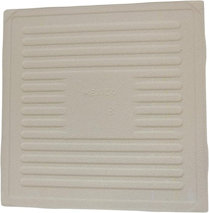 Sunflower Yellow Ceramic Tile 4.25 in Vintage Subway Square Shower Bathroom Kitchen Backsplash Mosaic Arts Crafts 10 Piece Pack