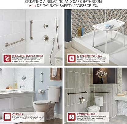 Delta Faucet Delta Traditional Grab Bar - 36"