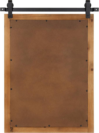 Kate and Laurel Cates Farmhouse Wall Mirror