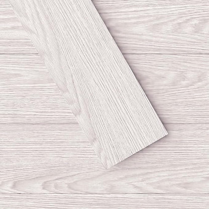 Hilarious Peel and Stick Vinyl Floor Tiles White Wood 36 PCS 54 Sq.Ft Waterproof Stick On Flooring Self-Adhesive Stick on Tiles Floor for Bathroom Kitchen Living Room RV Vinyl Flooring Planks Easy DIY