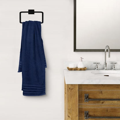Avalon Towels Bath Towels Set of 4, Size 30 x 60 Inches - 60% Cotton, 40% Viscose Made from Bamboo, Soft and Absorbent, Thin and Quick Drying, Lightweight, Perfect for Daily Use