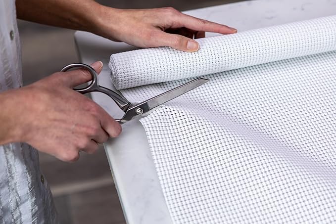 EasyLiner Select Grip Shelf Liner - Easy to Install & Cut to Fit - Non Slip, Non Adhesive, Drawer Shelf & Cabinet Liner for Kitchen, Bathroom, Pantry Cupboards - 12in. x 24ft. - Black