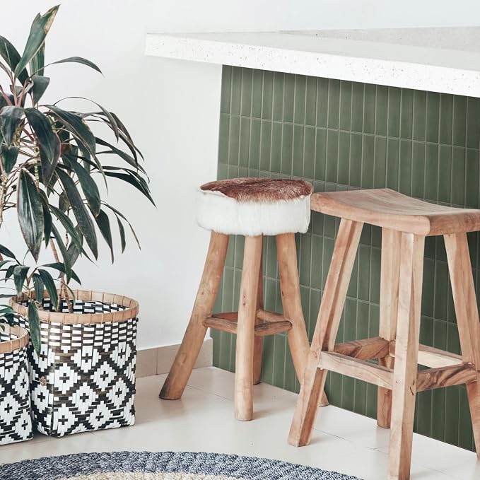 Smart Tiles Peel and Stick backsplash, Stacked Olive Green, 11.43"x9" | Pack of 5 (3.5 sq ft), Matte, Heat/Moisture Resistant, Low VOC, Kitchen/Bathroom, Renter Friendly, Made in Canada