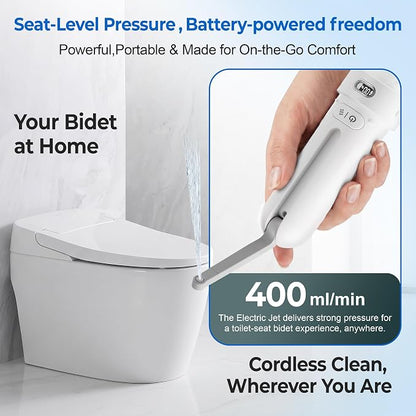 Electric Portable Bidet for Travel, Rechargeable for Women Postpartum, Period & Hygiene