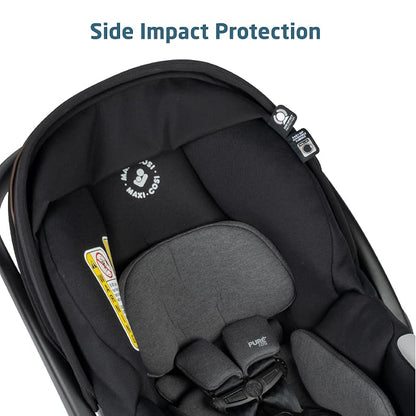 Maxi-Cosi Zelia 2 Luxe 5-in-1 Modular Travel System, New Hope Black