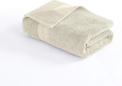 Modern Threads 4-Pack SpunLoft Bath Sheet Sand 35x66
