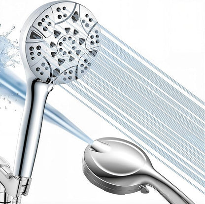 High Pressure Handheld Shower Head – 10 Spray Modes with Rain & Massage, Anti-Clog Nozzles, Power Rinse for Tile, Soap & Pets, Chrome Finish, Easy Installation