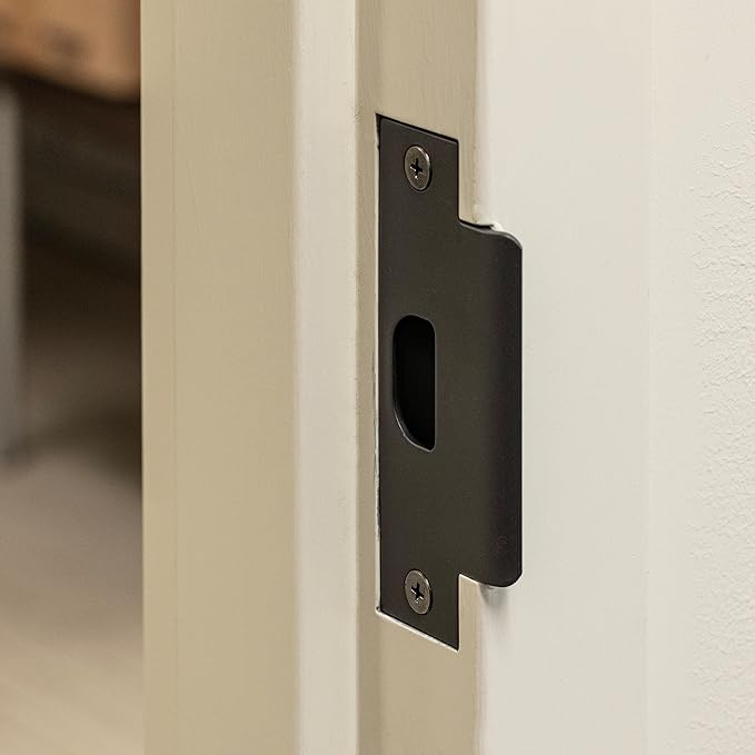 Master Lock SLCHSR10B Heavy Duty Lever Style, Grade 2 Commercial Storeroom Door Lock with Bump Stop, Oil Rubbed Bronze Finish, Black