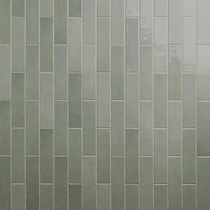 MSI Renzo Jade 3" x 3" Glossy Ceramic Subway Wall Tile, Bathroom & Kitchen, 1 Count, 1 Piece, Sample
