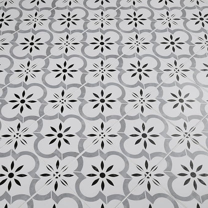 MSI Azila 8 in. x 8 in. Encaustic Matte Porcelain Wall & Floor Tile – Bathroom, Kitchen Backsplash, or Countertop