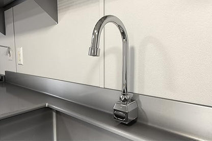 Zurn Z6922-XL AquaSense Wall-Mount Gooseneck Sensor Faucet with 0.5 GPM Aerator in Chrome