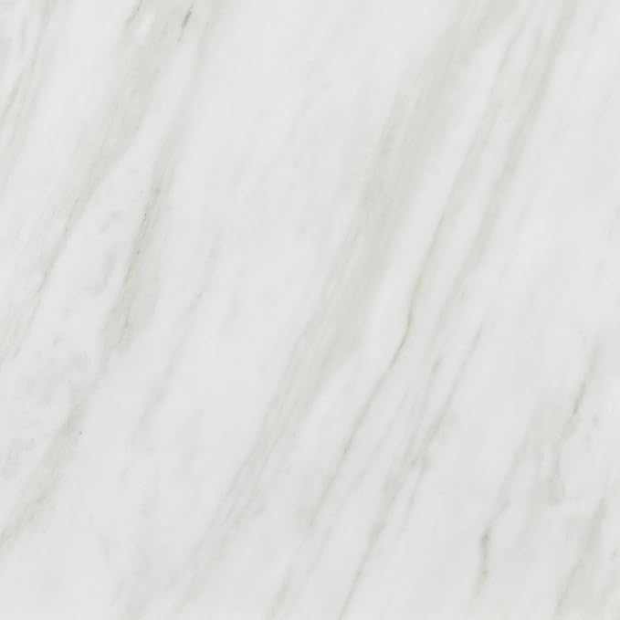 Daltile Perpetuo 12" x 12" Porcelain Marble Look Wall & Floor Tile in Matte Timeless White (13 pieces per carton) (12.22 sqft per carton)