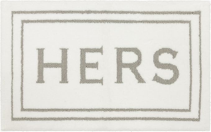 Mohawk Home Hers Flint 1' 8" x 2' 10" Bath Mat