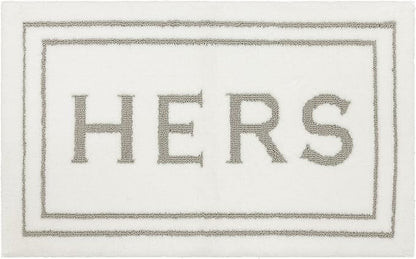 Mohawk Home Hers Flint 1' 8" x 2' 10" Bath Mat