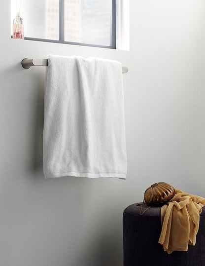 Moen Genta LX Brushed Nickel Modern 18-Inch Single Kitchen or Bathroom Towel Bar, BH3818BN (Pack of 4)