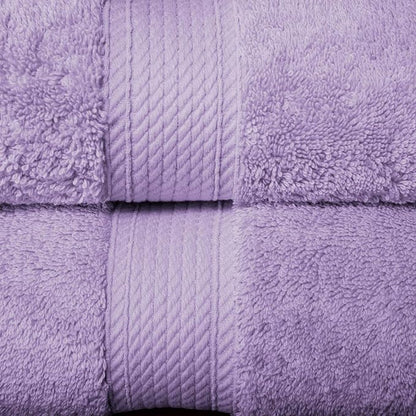 Superior Egyptian Cotton Ultra Plush & Absorbent, 10 Piece Set, Purple | Quick Dry, Soft Luxury Towel Set, Bath Essentials, Guest Bath, Spa, 2 Bath, 4 Hand, 4 Face Towels, Madeline Towels