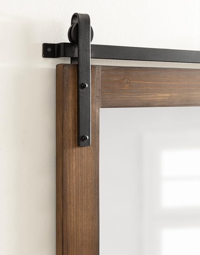 Kate and Laurel Cates Farmhouse Wall Mirror