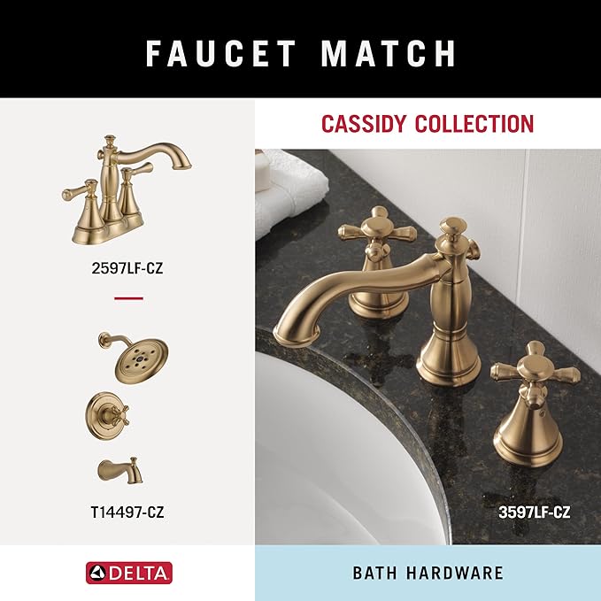 DELTA Cassidy Towel Hook, Champagne Bronze, Bathroom Accessories, 79735-CZ