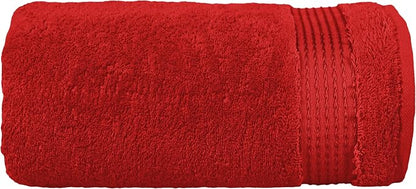 Elegant Comfort Premium Super Soft Highly Absorbent 1 Piece Oversized Bath Sheets - 40" x 80" inch, Luxurious Hotel Spa Quality 100% Turkish Cotton Extra Large Bath Towels for Adults, Red