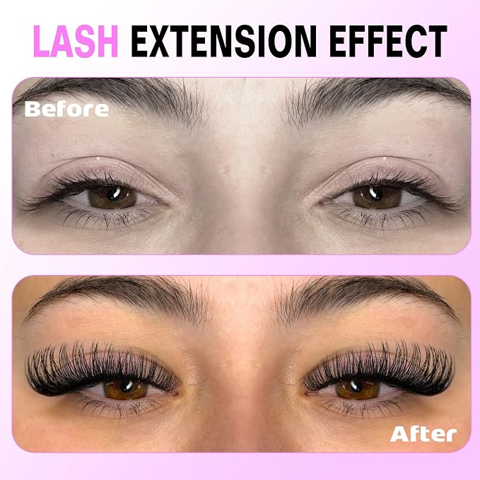 Lash Clusters Natural 30D Cluster Eyelash Extensions 8-15mm Individual Lashes Cluster Wispy 280pcs Eyelash Clusters Lash Extension for Self Application (30D, 0.07D, 8-15mm)