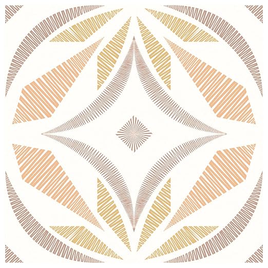 MORCART 20PCS 7.87" x 7.87" Peel and Stick Floor Tile, Orange | Self-Adhesive DIY Vinyl Flooring, Removable and Waterproof Tile Sticker for Bathroom, Kitchen, Wall, Bedroom, Stairs