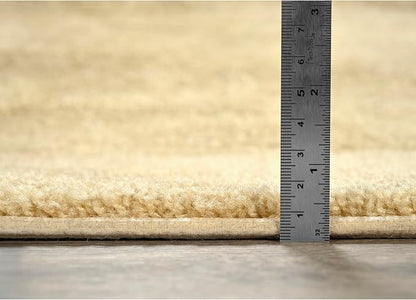 Garland Rug Traditional Nylon Washable Linen 24" X 40" Bath Rug - Soft, Absorbent, And Stylish for Your Bathroom