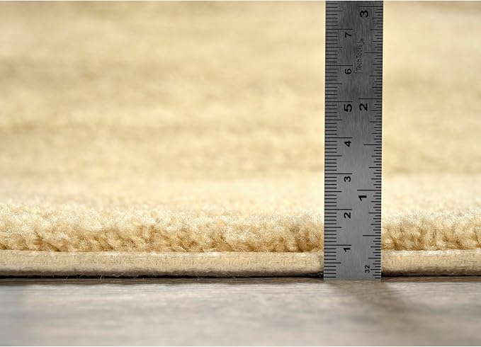 Garland Rug Traditional Nylon Washable Linen 30" X 50" Bath Rug - Soft, Absorbent, And Stylish for Your Bathroom