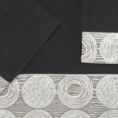Avanti Linens - 3pc Towel Set, Soft & Absorbent Cotton Towels (Galaxy Collection, Black)