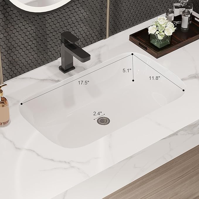 40 inch Modern Floating Bathroom Vanity with Sink, Wall Mounted Bathroom Cabinet with Ceramic Sink, Sintered Stone Countertop, 2 Soft Closing Drawers & Open Storage Shelf, Light Oak