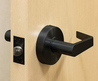 Master Lock SLCHPG10B Heavy Duty Lever Style, Grade 2 Commercial Passage Door Lock, Oil Rubbed Bronze Finish
