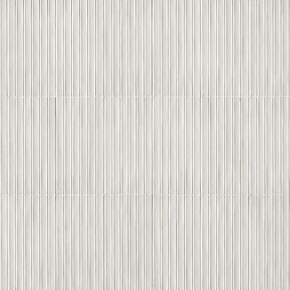 MSI Marino Artic Pearl Glossy Porcelain Fluted Wall Tile for Bathroom, Kitchen Backsplash, Accent Wall Tile, and Shower Wall Tile, Sample Tile